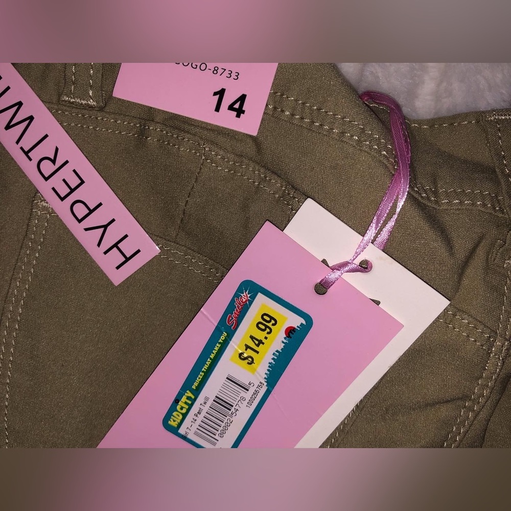 NWT KHAKI SCHOOL PANTS
